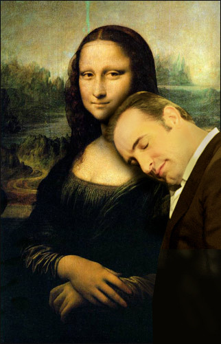 jean dujardin et la joconde