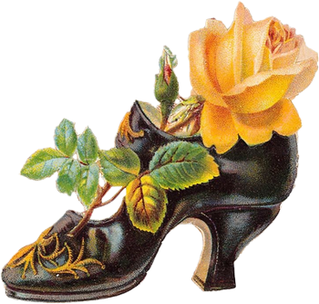 FLEURS ( Dans chaussures)