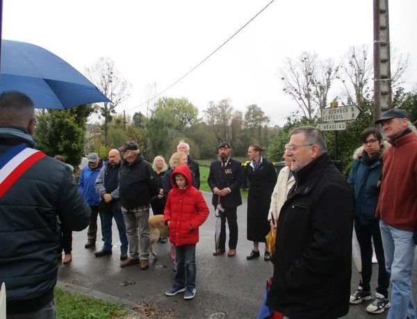 Cérémonie du 11 Novembre 2019 à Saint Gourson