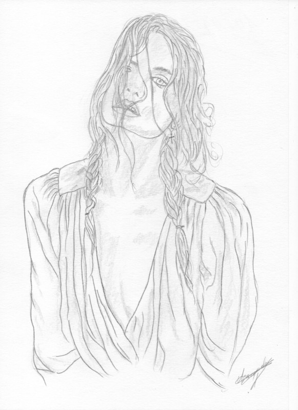 Dessins femmes portraits