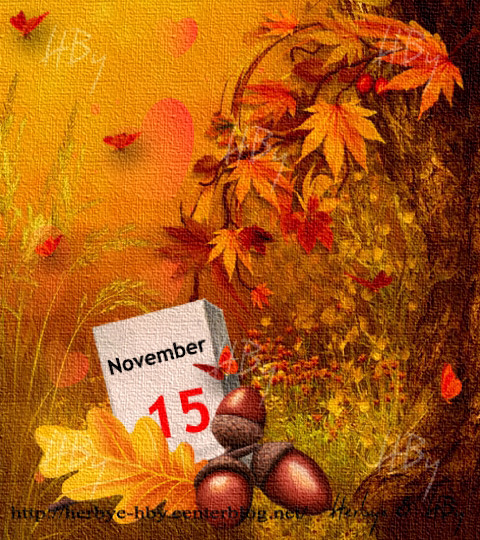 November / Novembre (10 au 15)