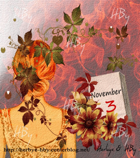 November / Novembre (1st au 3)