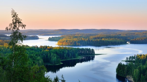 LAC DE SAIMAA / FINLANDE 