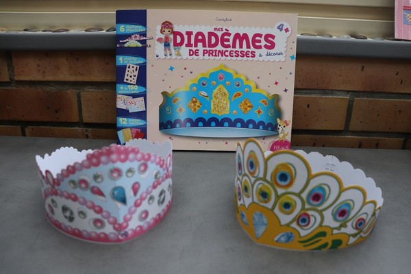 Diadèmes de princesses à décorer