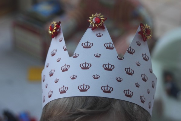 Couronne des Rois en papier