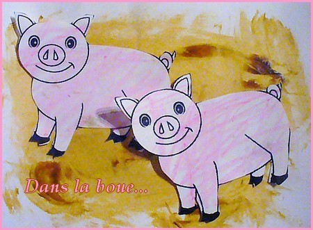 Des cochons dans le cirage !