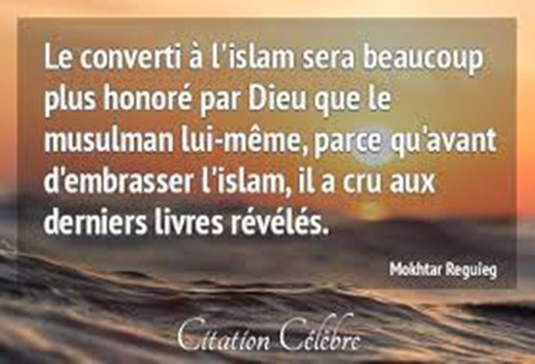 Les premiers pas du reconverti à l'Islam...