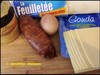 Saucisson feuilleté ( 1/4 )