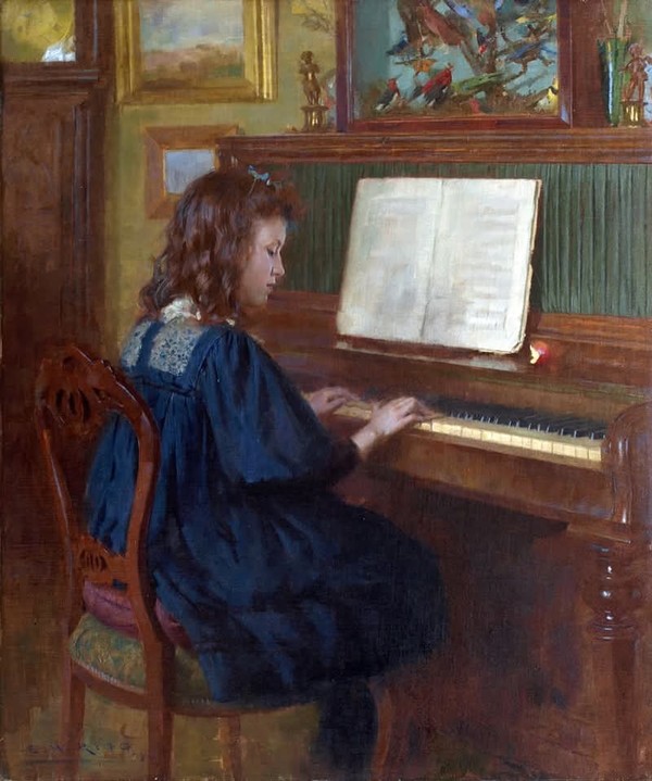 Au piano 