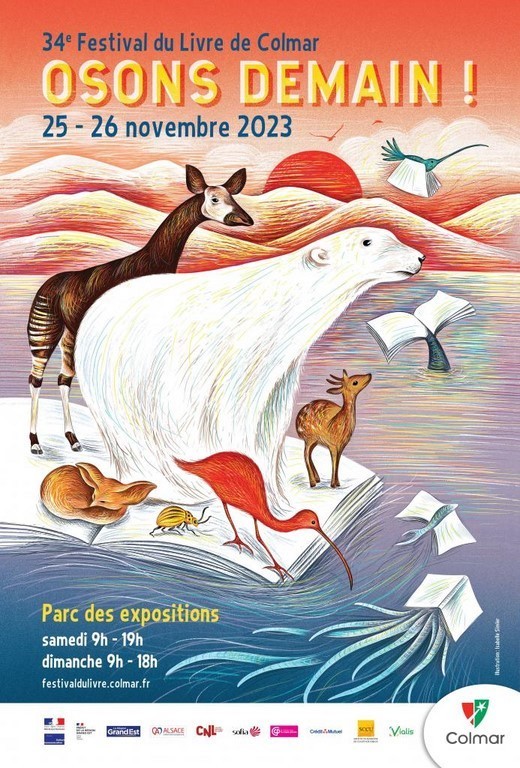 Ce weekend, le festival du livre à Colmar !