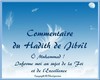 Commentaire du Hadith Jibrîl  1/