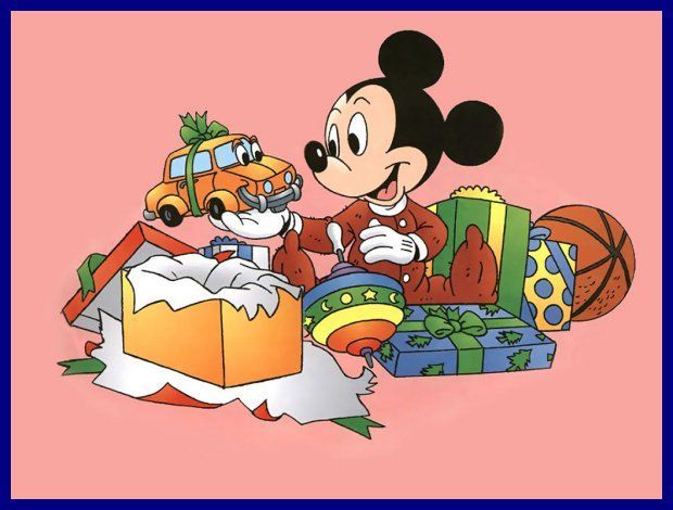 wallpaper-bebe-mickey-et-ses-cadeaux