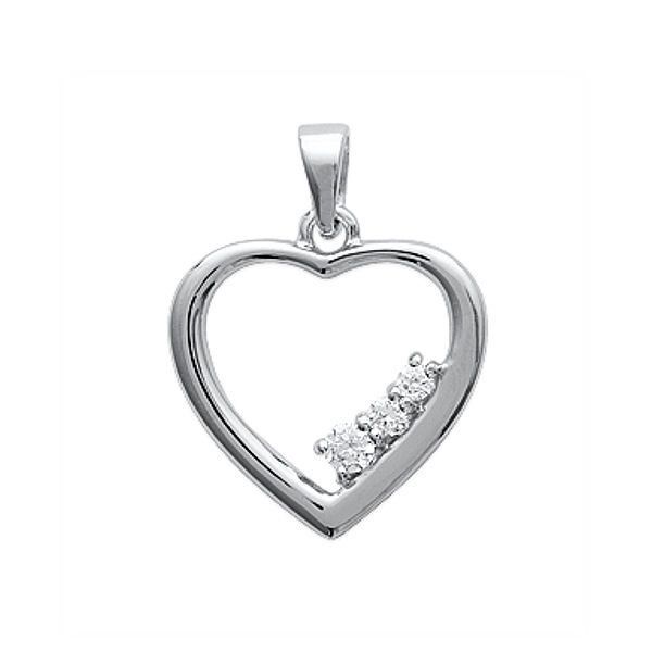 collier coeur argent 925