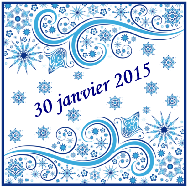 30 JANVIER 2015