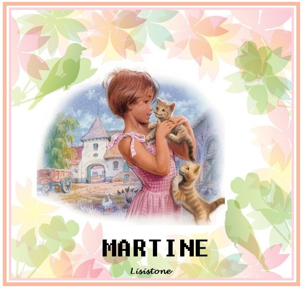 AUJOURD'HUI, ON FETE : MARTINE