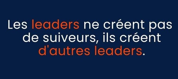 UN VRAI LEADER 