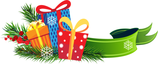 ❄️ Tube Noël, cadeaux png - Christmas gifts clipart ❄️