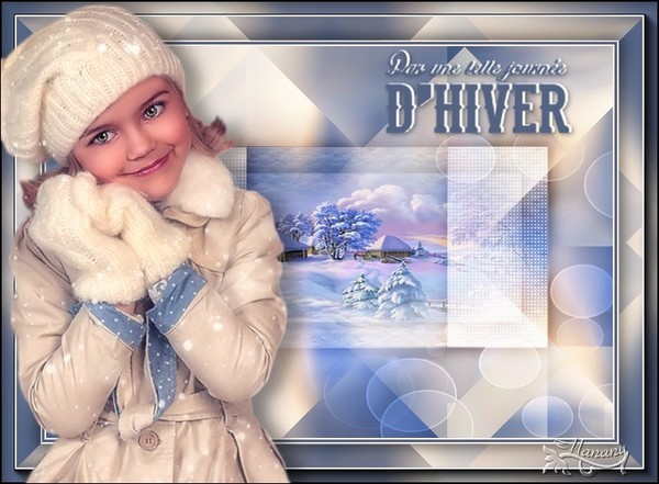 ❄️ Création d'hiver & TUTO de Manany_Winter image ❄️