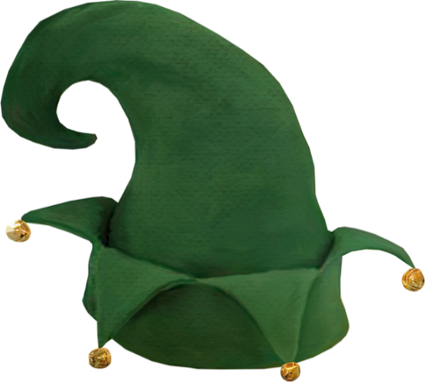 Tube Noël, chapeau de lutin png - Goblin hat, Christmas