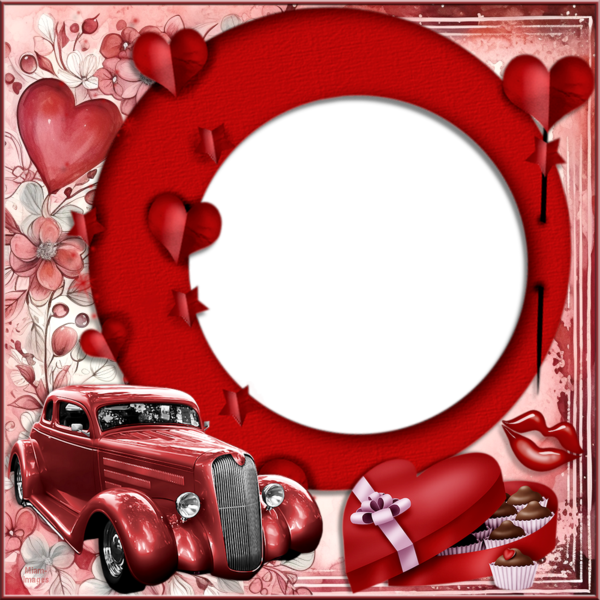 ♥ Cadre Saint Valentin png / Valentine's Day frame png ♥