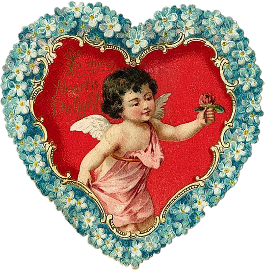 St Valentin : coeur vintage - Valentine's day : heart png