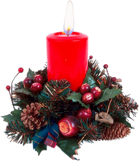 ❄️ Tube Noël, bougie png ; Christmas candle png ❄️