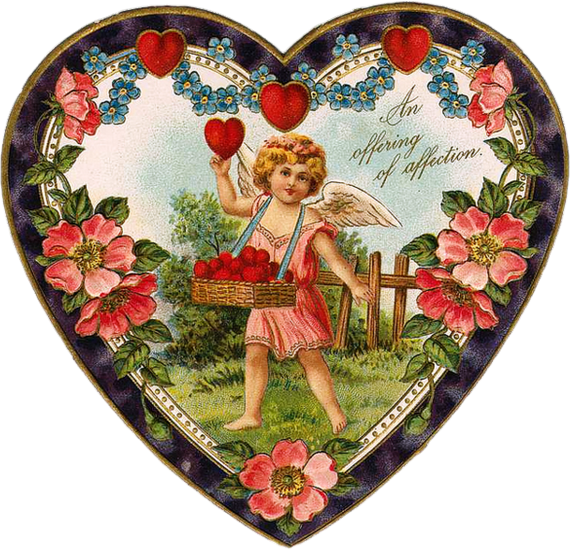 Tube : coeur vintage - Valentine's day : vintage heart png