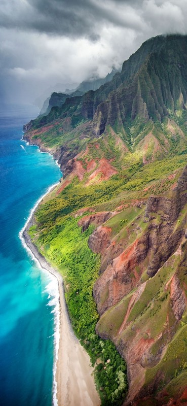 paysage époustoufflant d'Hawaii