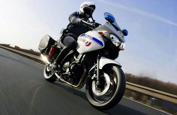 Les motards de la police nationale