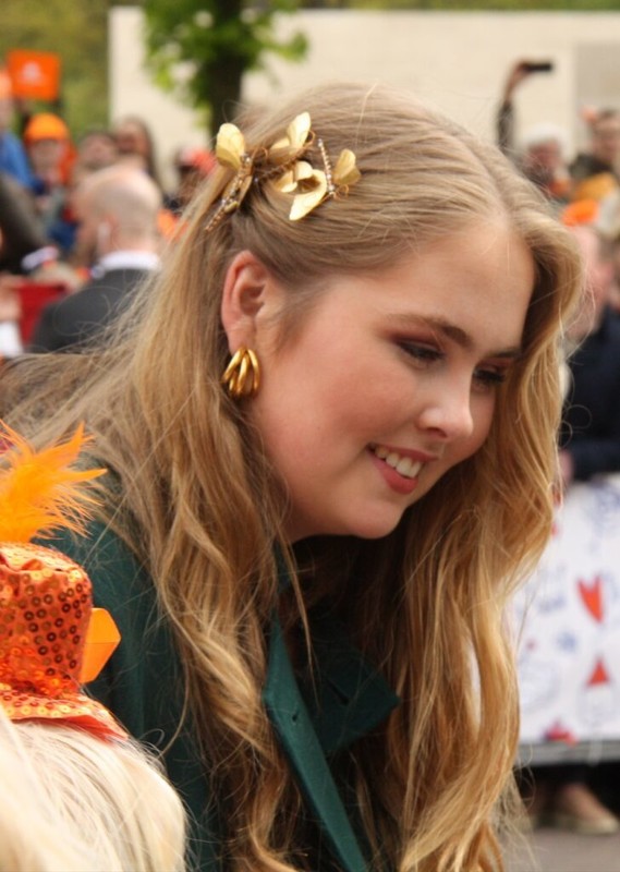 Amalia au Koningsdag 2024 