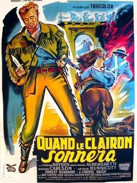 QUAND LE CLAIRON SONNERA, STERLING HAYDEN FORT HÉROS D’ALAMO