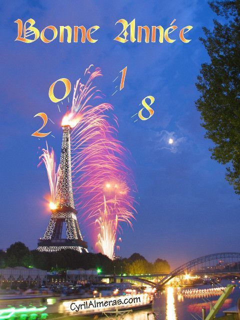 Bonne Année de mon amie Clara ...