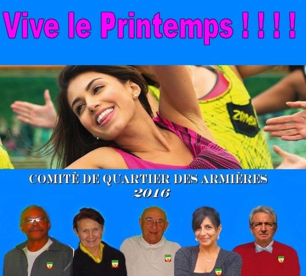 Vive le printemps !