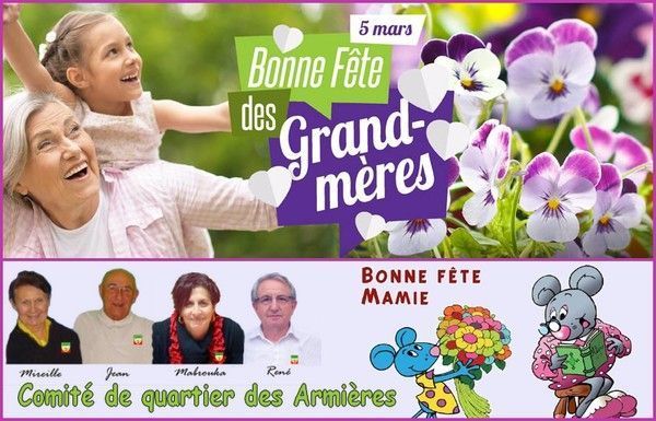 Bonne fête mamie du comité ...