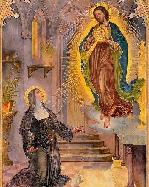 16 Octobre Fête de Sainte Marguerite-Marie Alacoque