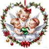 Trois petits anges de Noël