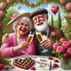 Happy Valentine's day old couple