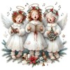 Angels caroling