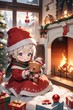 Manga noël 925