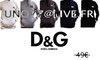 Sweat pull capuche D&G Neuf DG