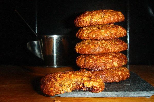 Les biscuits de Camille à l'avoine et beurre d'amande