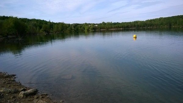 Le Lac des Fouthiaux à Sanvignes en Bourgogne