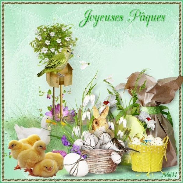 Joyeuses Pâques mes amies & amis