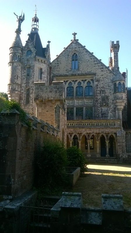 Château de Kériolet dans le Finistère en Bretagne