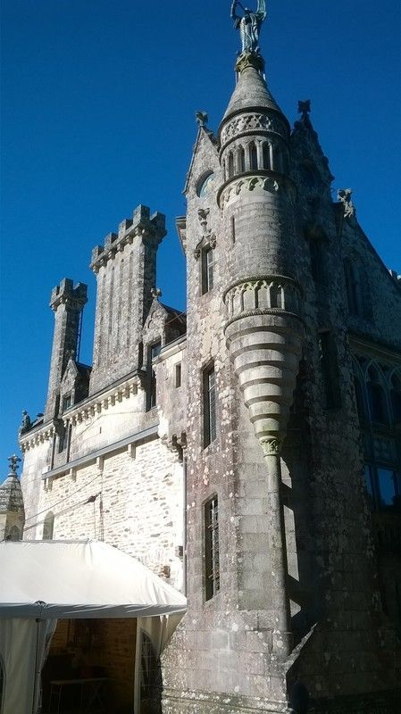 Château de Kériolet dans le Finistère en Bretagne