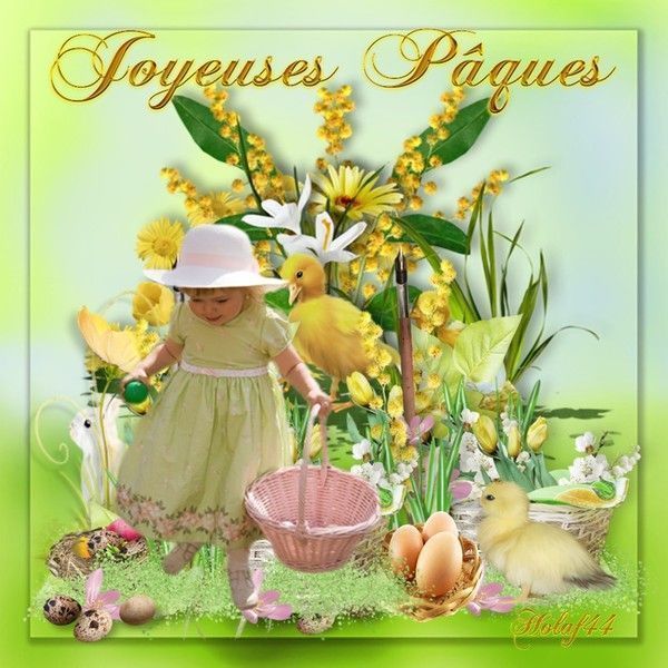 Joyeuses Pâques mes amies et amis