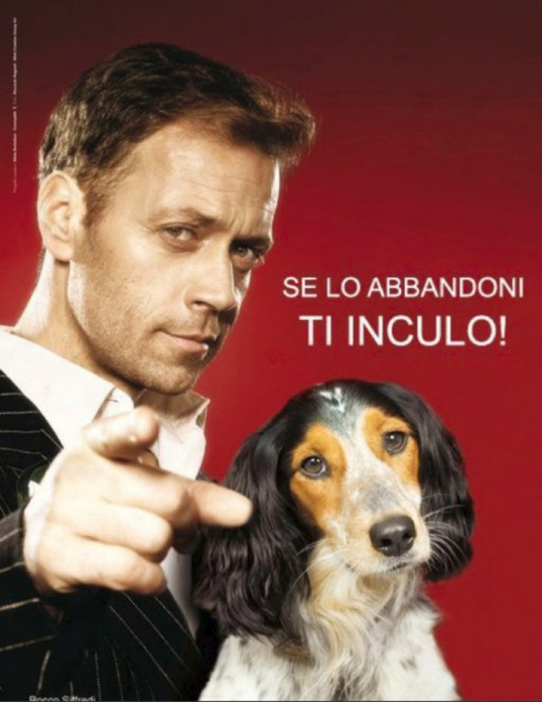 Rocco Siffredi et le Chien