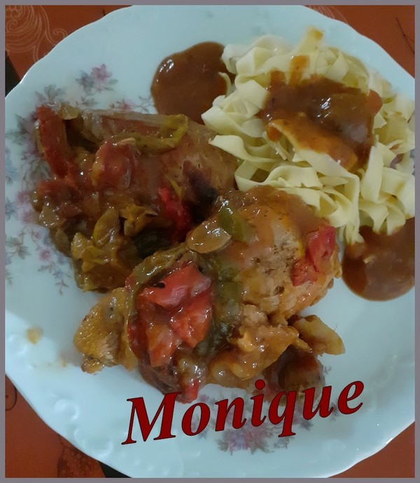 Poulet Basquaise