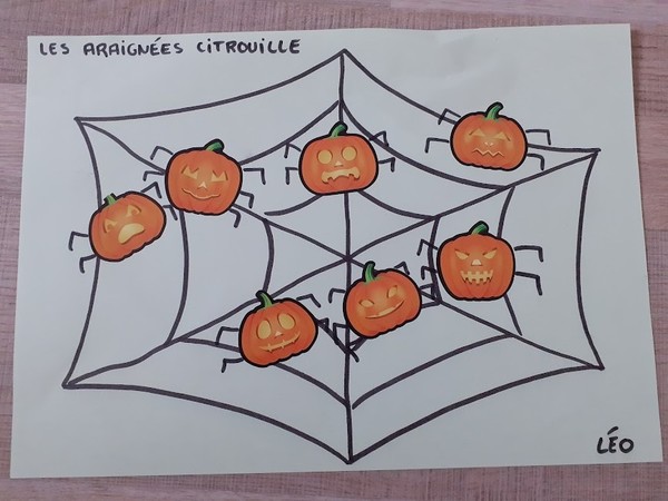 Les araignées citrouille