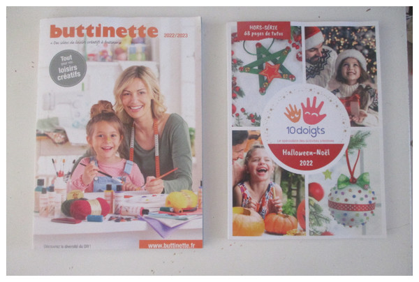 De nouveaux catalogues reçus